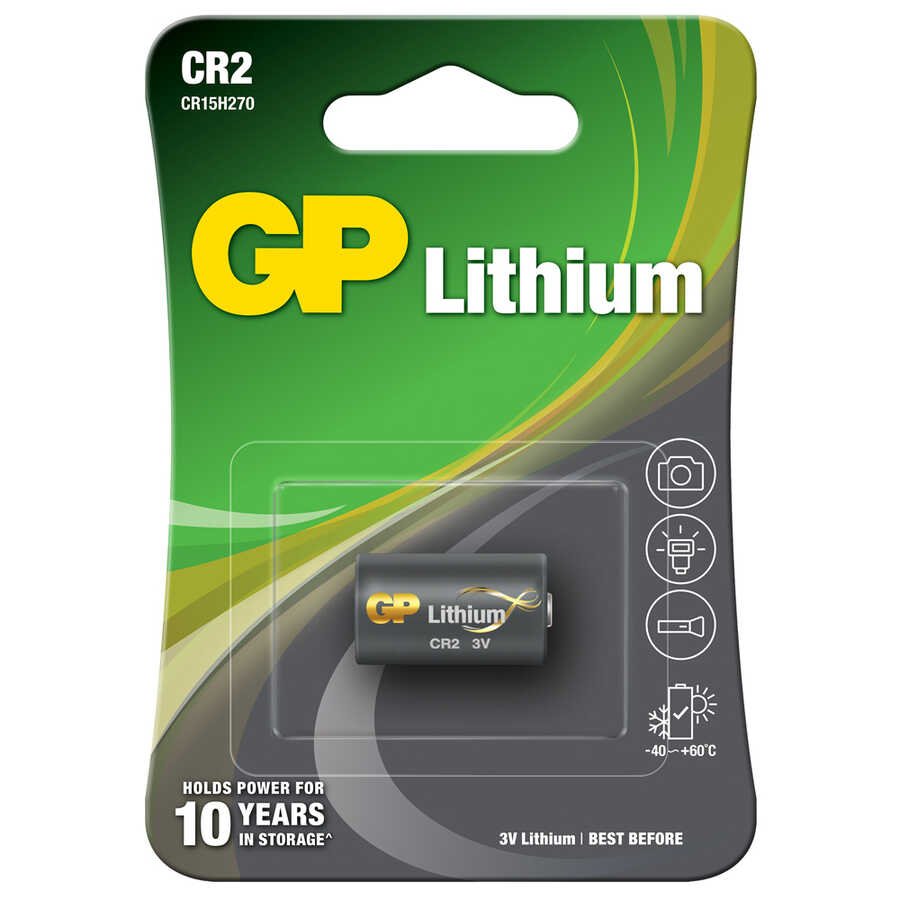 GP CR2/DLCR2 3V Lithium Battery
