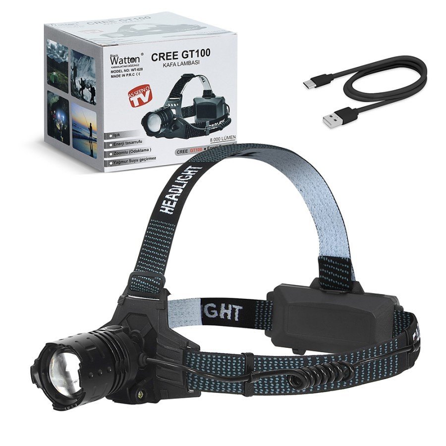 GT100 Led Rechargeable Head Lamp WT-628 GT100 Led Rechargeable Head Lamp WT-628