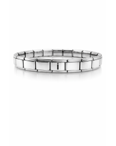 Letter I Steel Bracelet – Personalized Initial Bracelet – Stainless Steel Elegant Bracelet