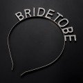Silver Plated Crystal Stone Bride To Be Bridal Crown 16x17 cm Silver Plated Crystal Stone Bride To Be Bridal Crown 16x17 cm