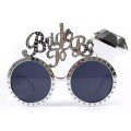 Silver Color Bride To Be Written Bridal Glasses 15x10 cm