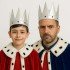 Silver Color Eva Soft King Royal Crown Compatible with Adults and Children 55 cm