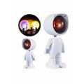 Sunset Projector Lamp Astronaut Look Decorative Table Lamp