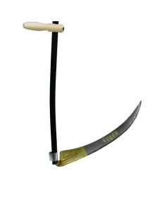 Günas Complete Scythe - 6 Piece Set with Metal Handle - Wooden Handle 60 cm