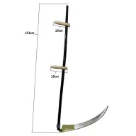 Günas Complete Scythe - 6 Piece Set with Metal Handle - Wooden Handle 70 cm Günas Complete Scythe - 6 Piece Set with Metal Handle - Wooden Handle 70 cm