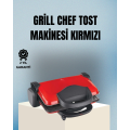 2000W Toaster and Grill Machine – Granite/Teflon Plate Option