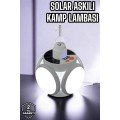 Solar Powered Solar Lighting Camping Tent Lamp Rechargeable Bulb LED Rechargeable Flashlight Searchlight