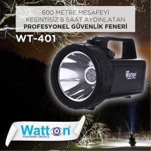 Security Flashlight 30 W Power Wt-401