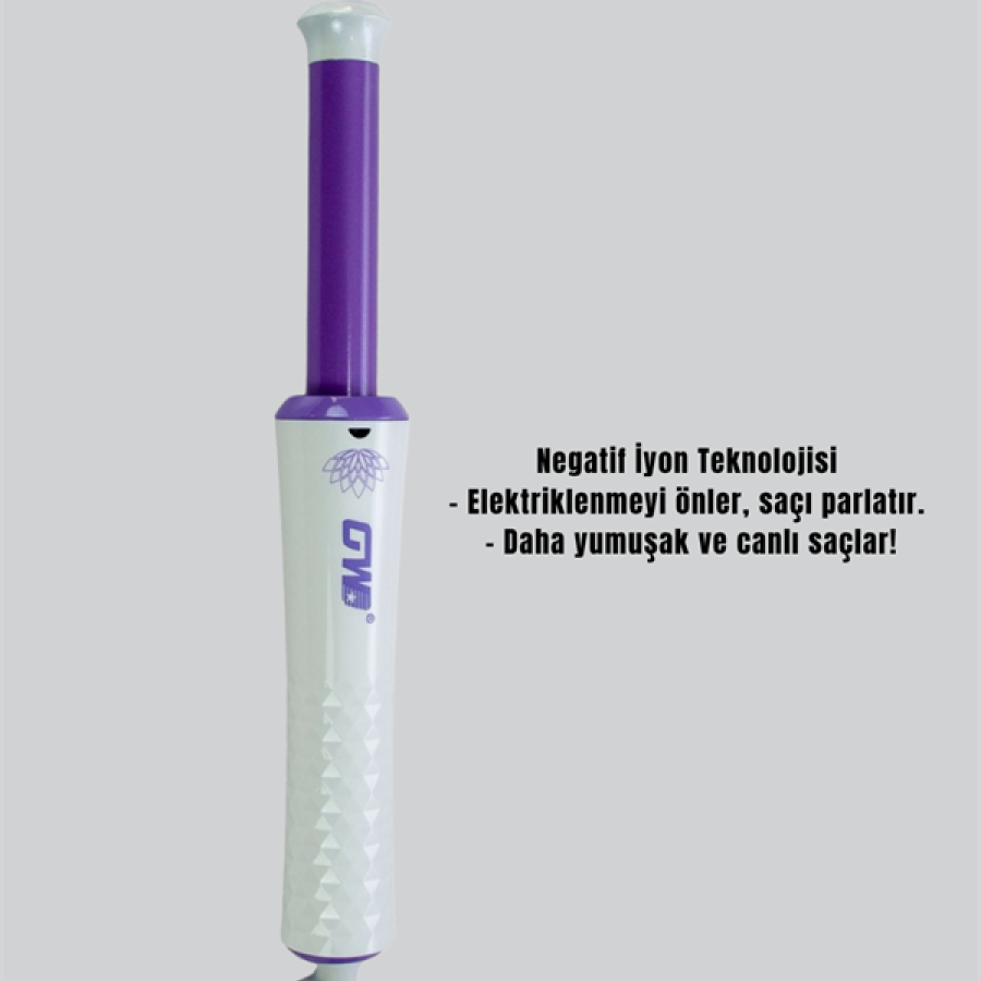 Negative Ion Technology Curling Iron – Frizz-Free, Frizz-Free Curls