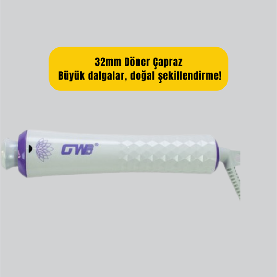 Negative Ion Technology Curling Iron – Frizz-Free, Frizz-Free Curls