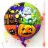 Halloween Spider and Pumpkin Foil Balloon 18 inches