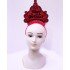 Happy Birthday Neon Red Color Birthday Crown 24x15 cm