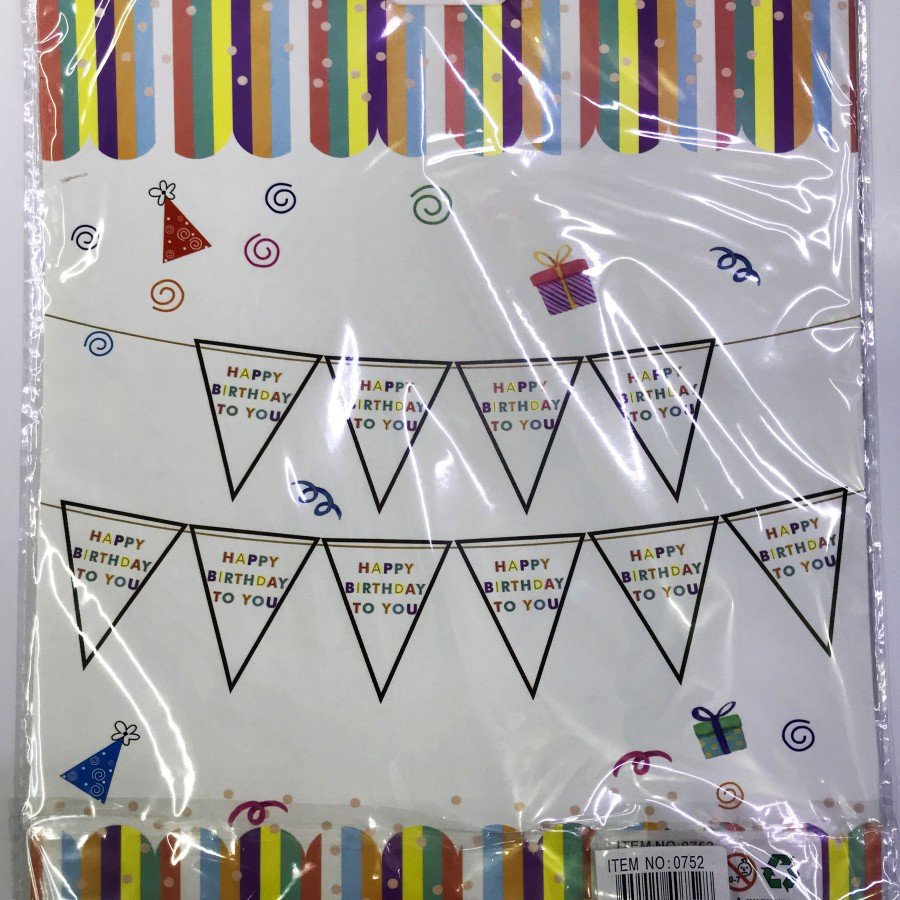Happy Birthday To You Pennant Flag Ornament