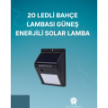 Solar Lamp with Motion Sensor | 120° Detection Angle, 3-4 Meter Distance, Water Resistant LED