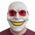 Horror Mask with Movable Jaw Mechanism Red