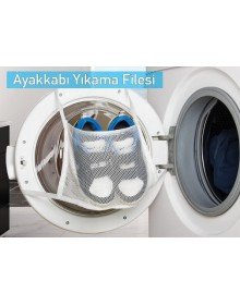 Delicate Laundry - Shoe Washing Net with Cover Tie 35 x 20 cm