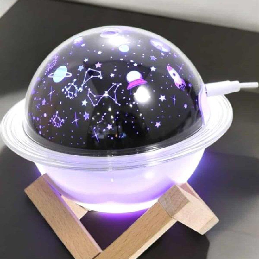 Air Humidifier Projection View USB Connected Aromatherapy