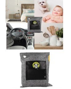 Air Purifier Bag 100g Car-Cabinet-Bathroom-Pet Odor Eliminator-Bamboo Charcoal Odor Absorber