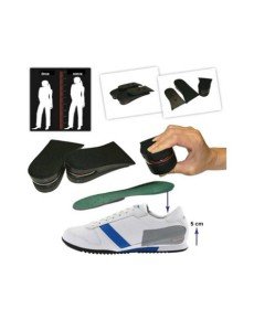 Height Increasing Insoles with Air Cushion (7 cm More Height) - Size 38