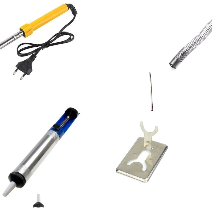 Soldering Iron Solder Set 30 W - 6 Piece Solder Set