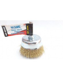 Hawk HA10145 Yellow Wire Cup Brush with Pin 50 mm
