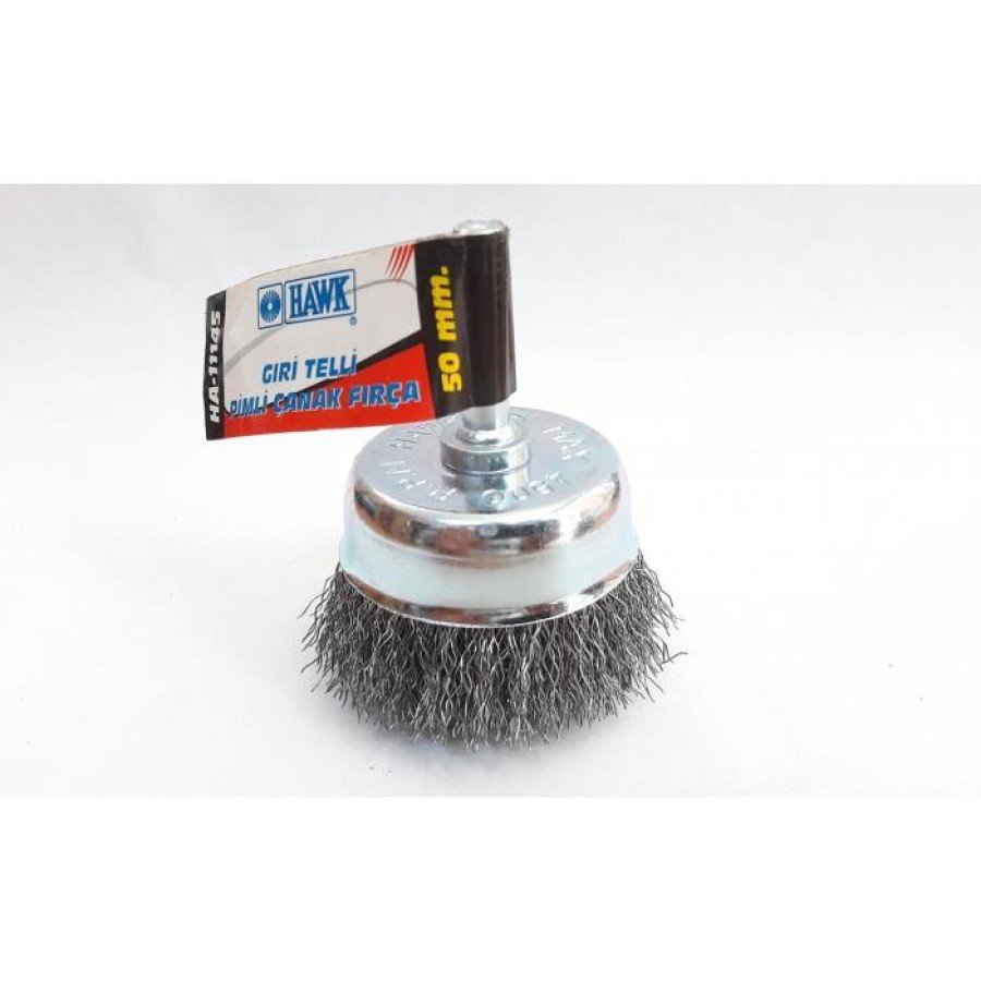 Hawk HA11145 Gray Wire Cup Brush with Pin 50 mm