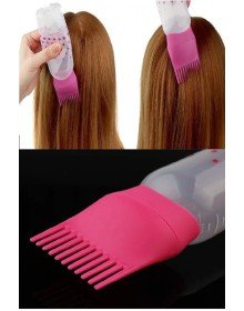 Hair Coloring Apparatus with Chamber - Hair Care Cream - Hair Oil Application Apparatus with Comb