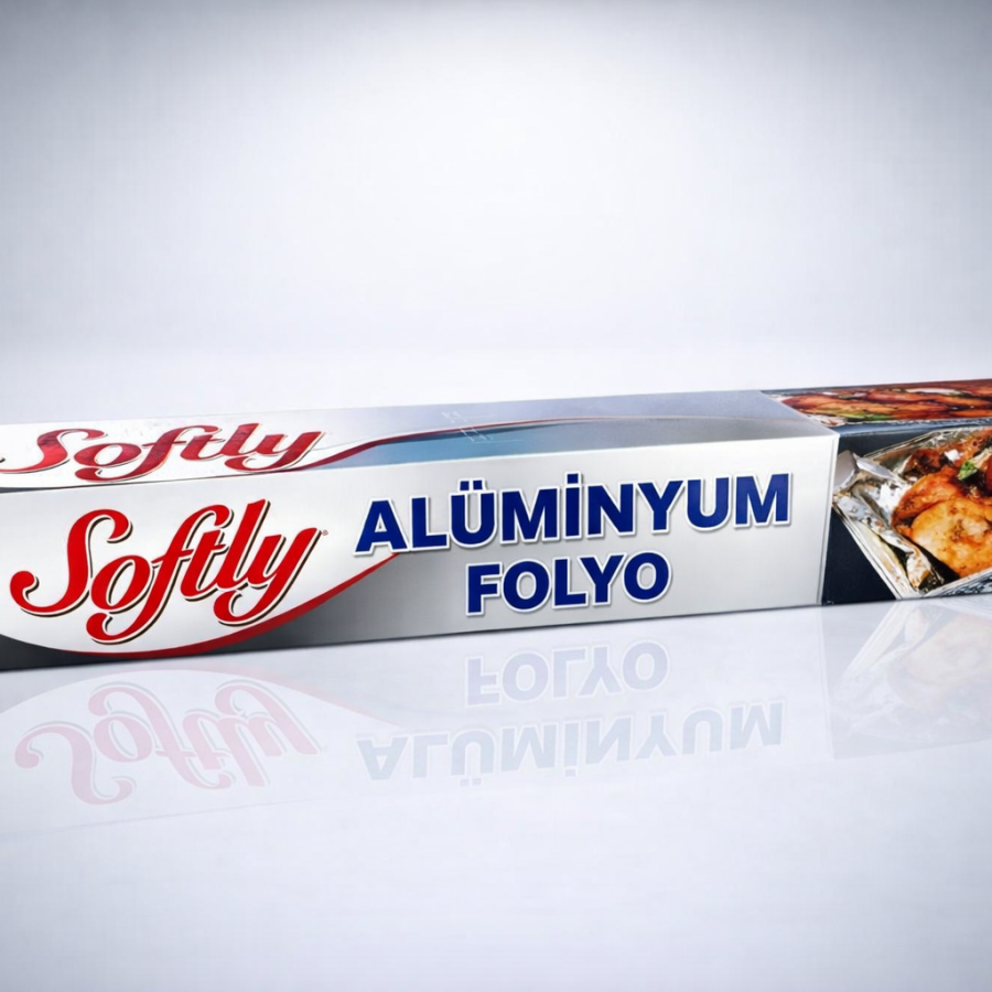 Softy Aluminum Foil 3.5 Meters Kitchen Foil Heat Resistant Food Storage and Oven Foil 1 Piece