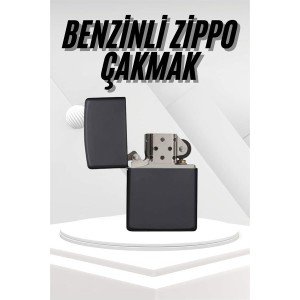 Gift Elegant Model Black Gasoline Lighter