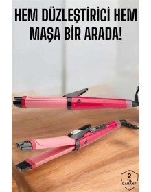 Both Straightener and Tong Hair Styler
