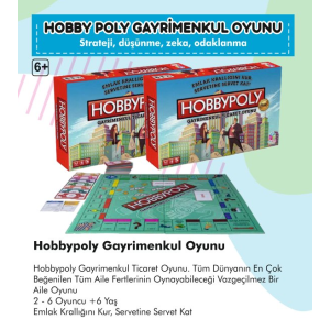 Hobby Poly Real Estate Real Estate Trading Game