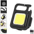 HS-37 LED Keychain Pocket Size Cob LED Metal Case Magnetic Bottle Opener USB Rechargeable Flashlight HS-37 LED Keychain Pocket Size Cob LED Metal Case Magnetic Bottle Opener USB Rechargeable Flashlight