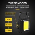 HS-37 LED Keychain Pocket Size Cob LED Metal Case Magnetic Bottle Opener USB Rechargeable Flashlight HS-37 LED Keychain Pocket Size Cob LED Metal Case Magnetic Bottle Opener USB Rechargeable Flashlight