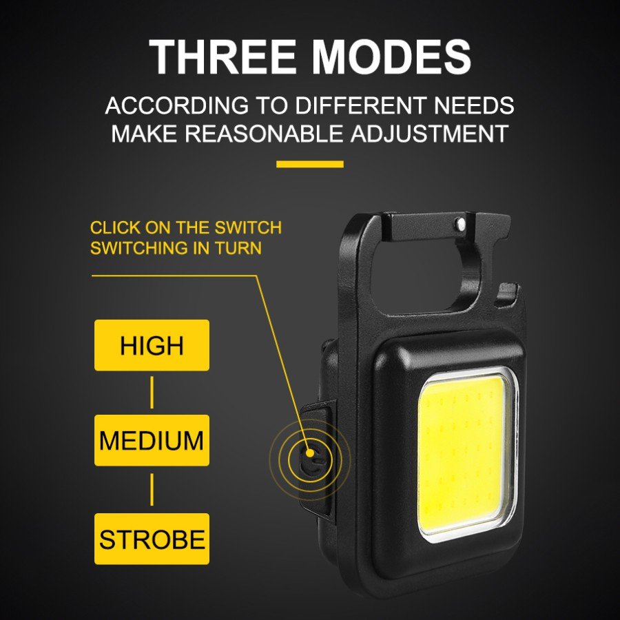 HS-37 LED Keychain Pocket Size Cob LED Metal Case Magnetic Bottle Opener USB Rechargeable Flashlight HS-37 LED Keychain Pocket Size Cob LED Metal Case Magnetic Bottle Opener USB Rechargeable Flashlight