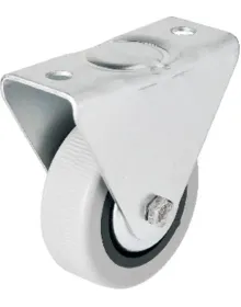 Hts 106 - 50 mm Gray PVC Wheel with Fixed Cover