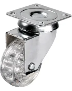 Hts 301 - 50x20 mm Transparent Roller Table Wheel Hts 301 - 50x20 mm Transparent Roller Table Wheel
