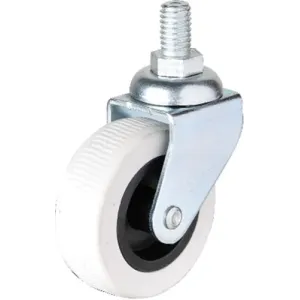 Hts 322 - 50x20 mm Gray Screw Wheel 4 Pieces