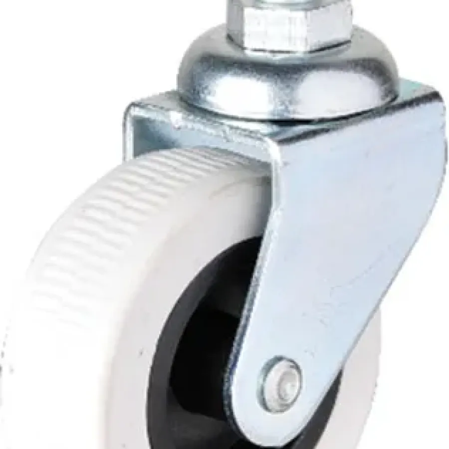 Hts 322 - 50x20 mm Gray Screw Wheel 4 Pieces