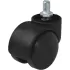 Hts 412 - Office Type Screw Wheel 4 Pieces
