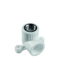 PVC Pipe PPRC Recessed Single Internal Threaded Battery Connection 25x1/2'' 10 Pieces