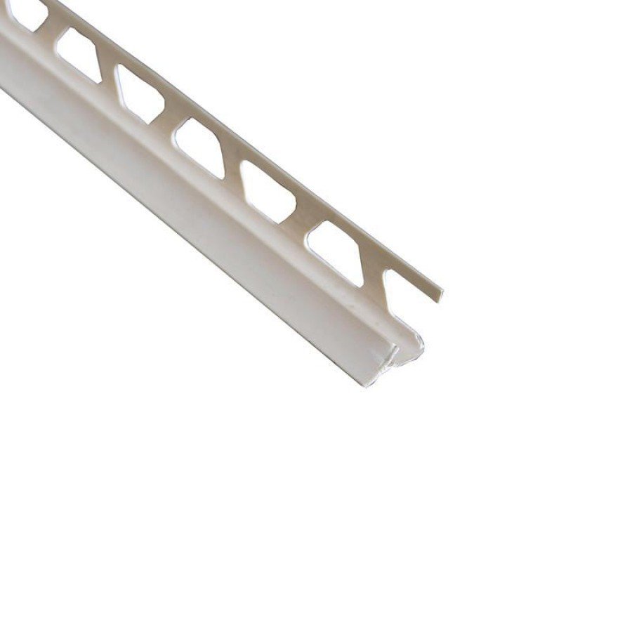 Inner Corner Plastic Profile 10 mm 2.70 White (10 Pieces)
