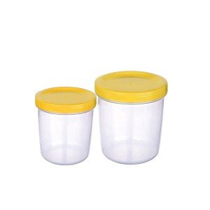 2 nesting storage containers (250 and 400ml)