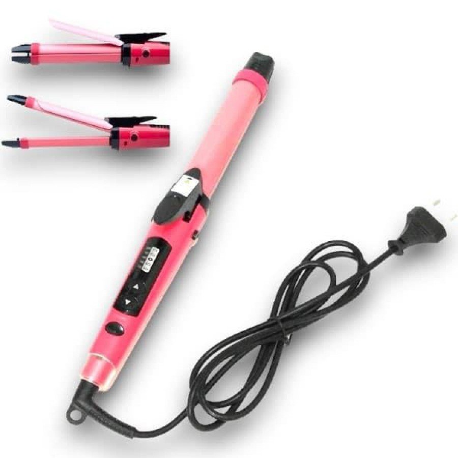 DOUBLE Tongs-straightener