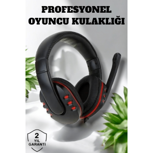 Wired Headset with Microphone with High Sound Quality and Active Noise Cancellation