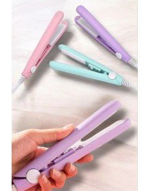 Mini Hair Straightener with 180°C Heat and Long-Lasting Straightness