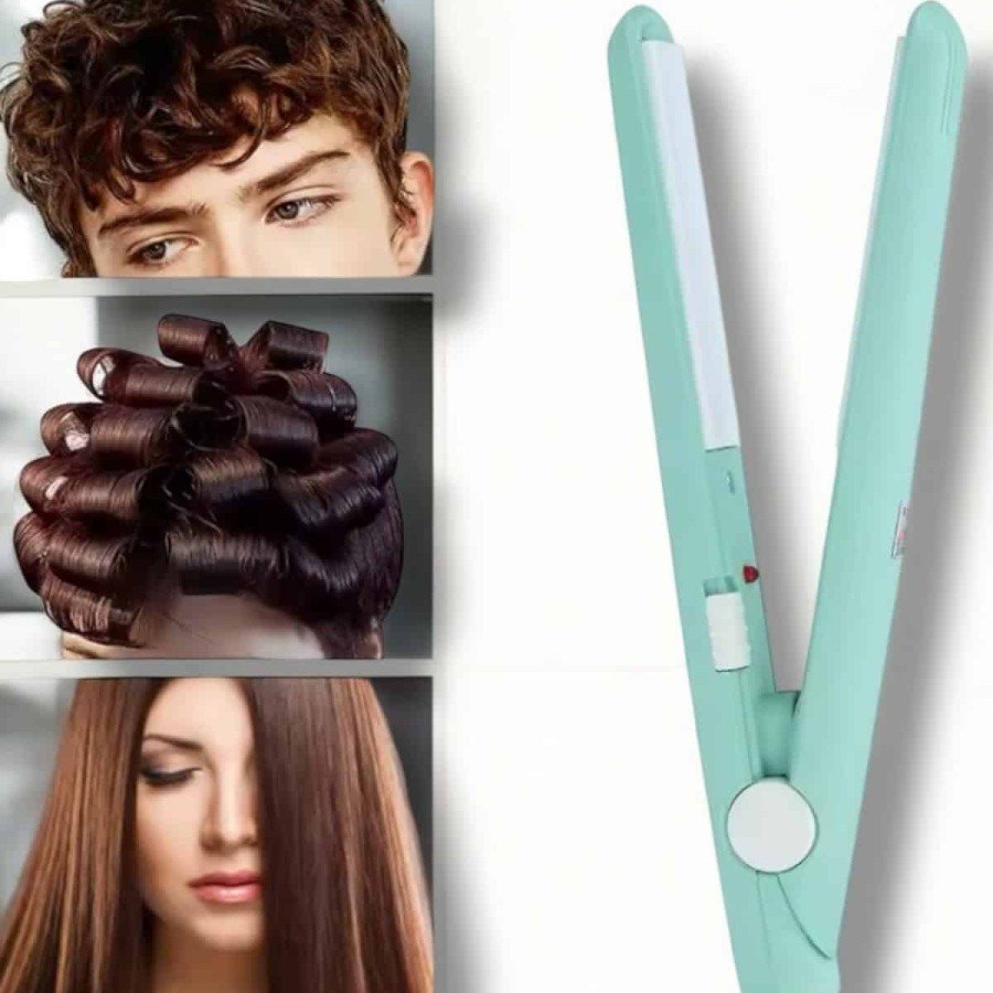 Compact and Lightweight: Anti-frizz Mini Hair Straightener