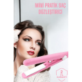 Compact and Lightweight: Anti-frizz Mini Hair Straightener