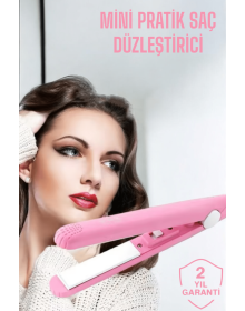 Compact and Lightweight: Anti-frizz Mini Hair Straightener