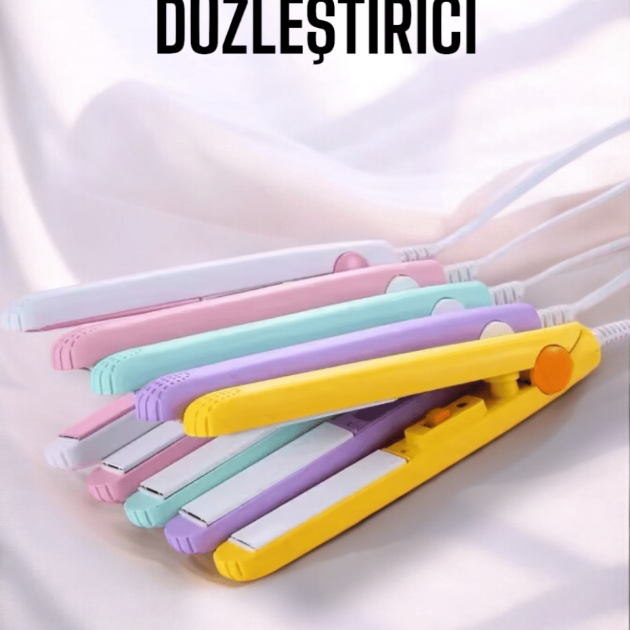 Mini Hair Straightener with 180°C Heat and Long-Lasting Straightness Mini Hair Straightener with 180°C Heat and Long-Lasting Straightness