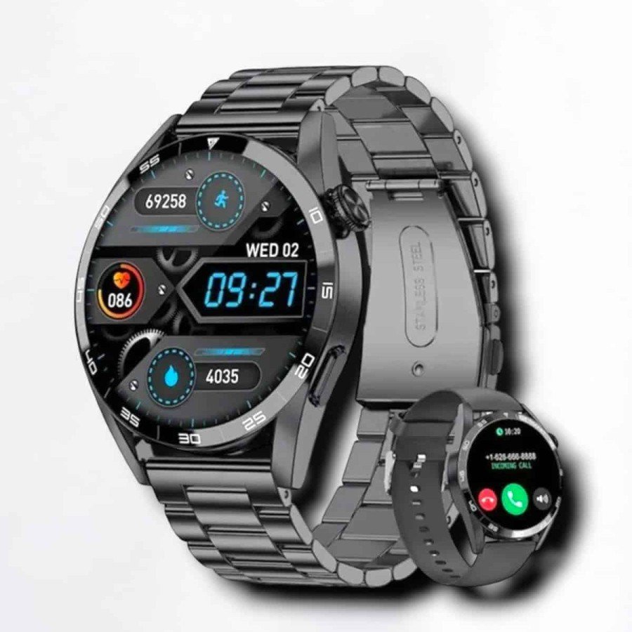 Water Resistant Touchscreen Smart Watch Bluetooth 5.0, Voice Assistant and Health Tracking Water Resistant Touchscreen Smart Watch Bluetooth 5.0, Voice Assistant and Health Tracking